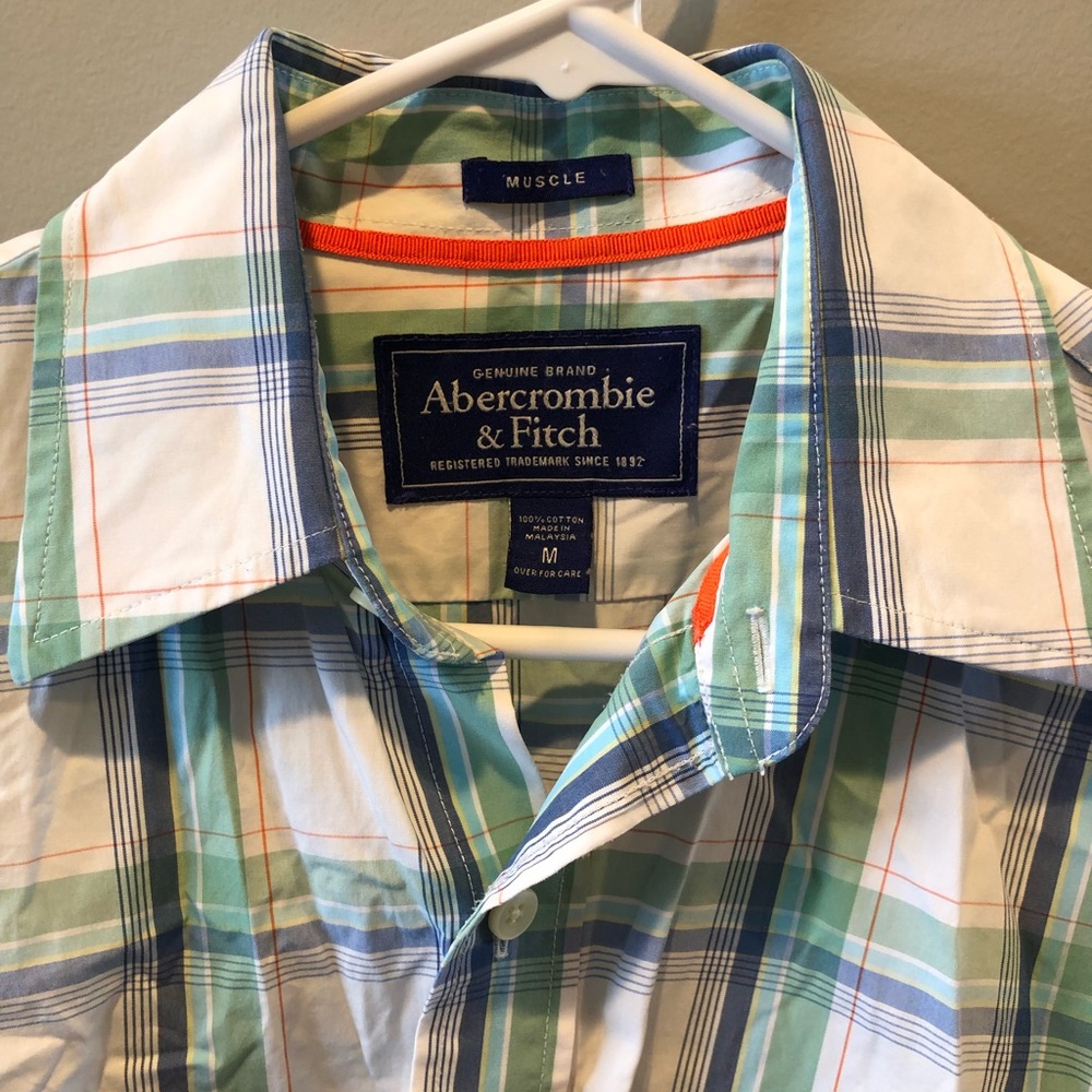 Abercrombie and Fitch men’s button up. Medium